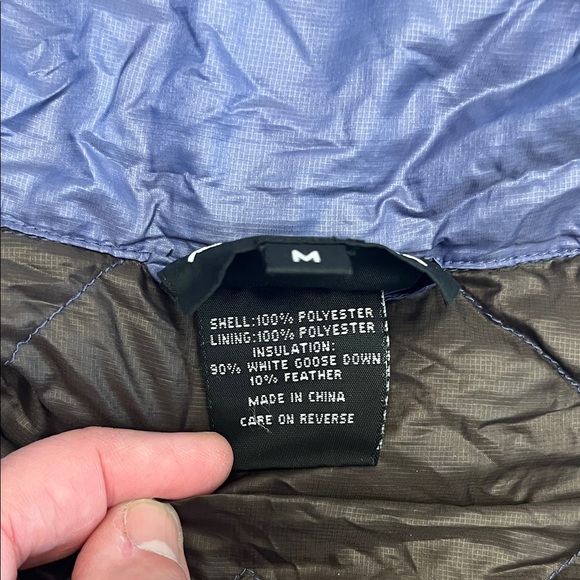 Athleta Purple Packable Down Jacket with Removable Hood Size M - Picture 6 of 7